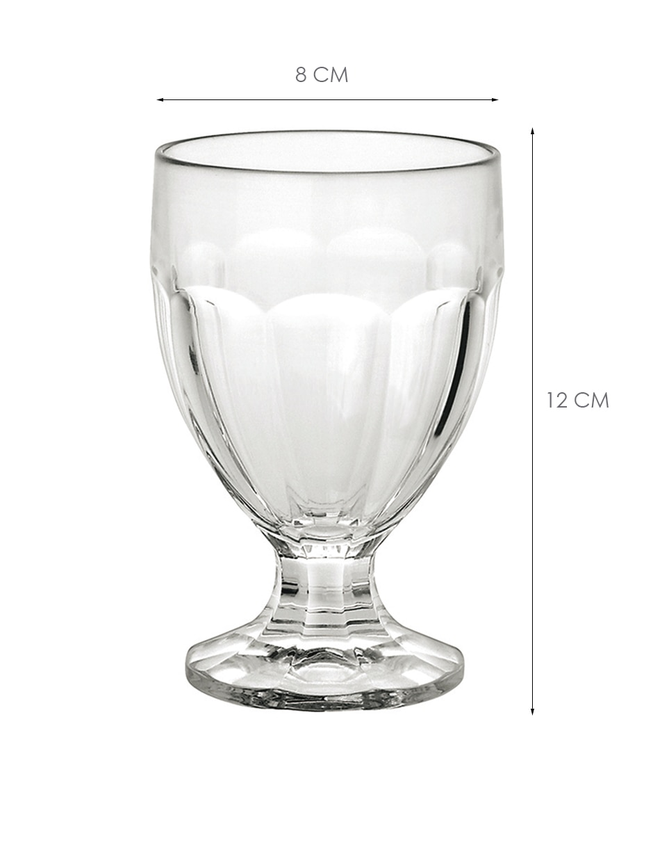 Copa para postre Candy Dish de vidrio