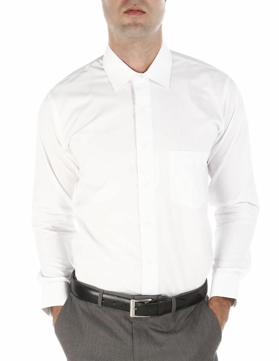 Camisa de vestir manga larga para hombre