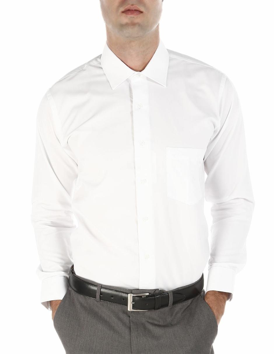 Camisa de vestir manga larga para hombre