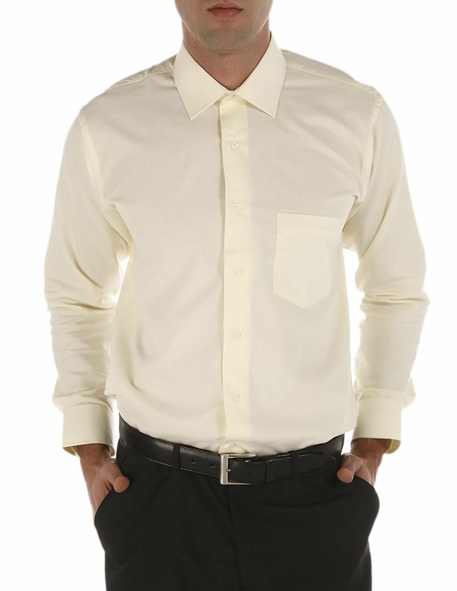 Camisa de vestir manga larga para hombre