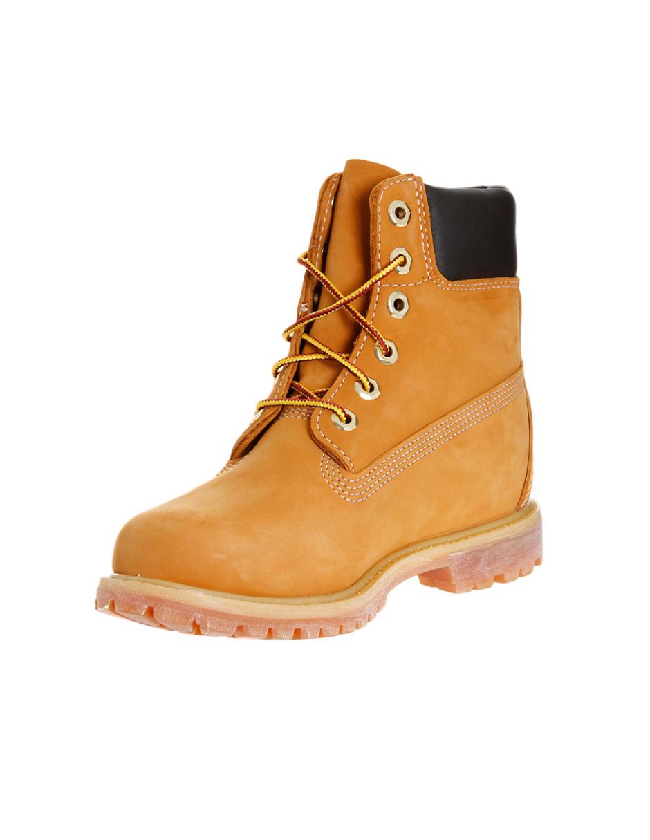 Bota al tobillo de piel para mujer