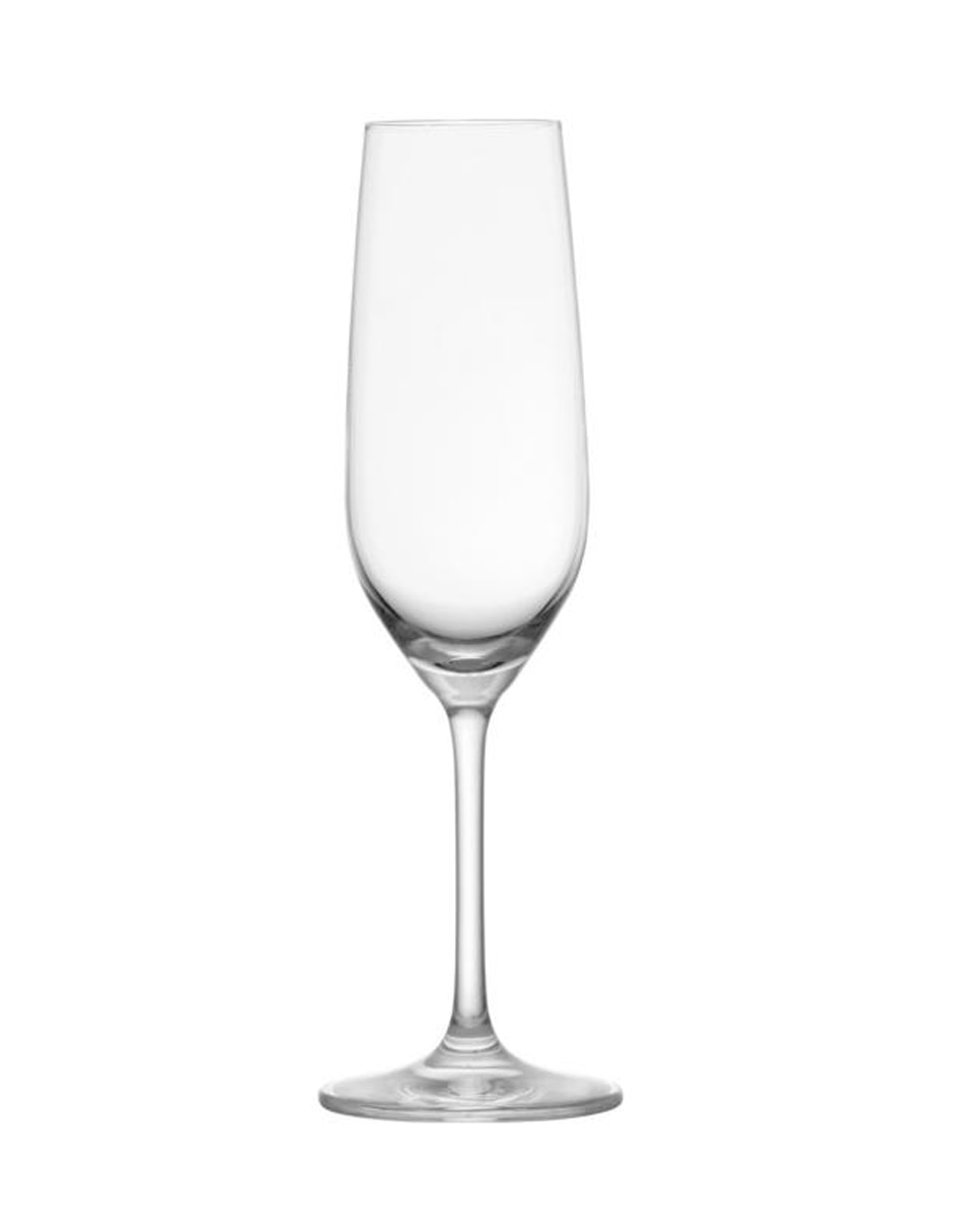 Copa para champán de vidrio 1