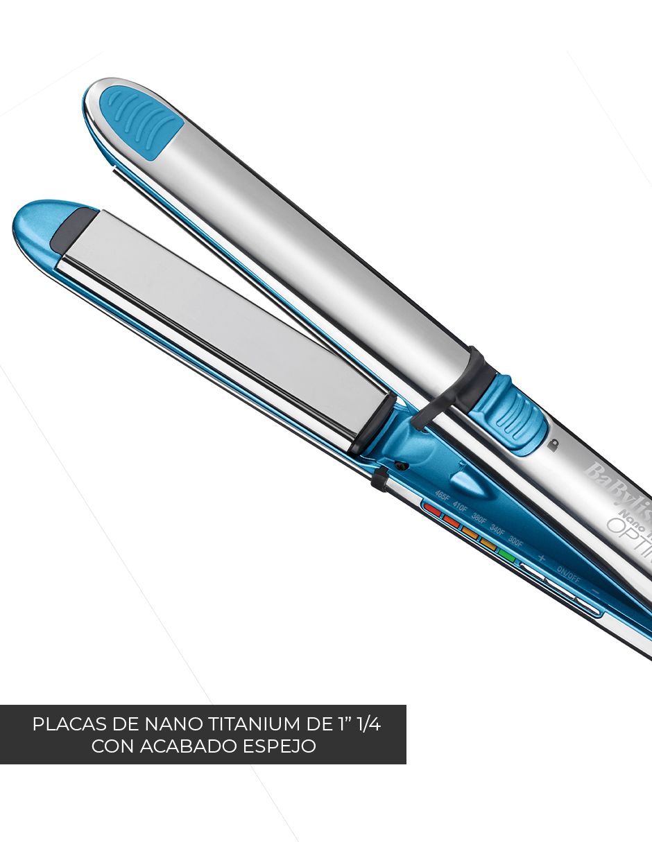 Alaciadora Babyliss BABNT3000TES placas de nano titanium