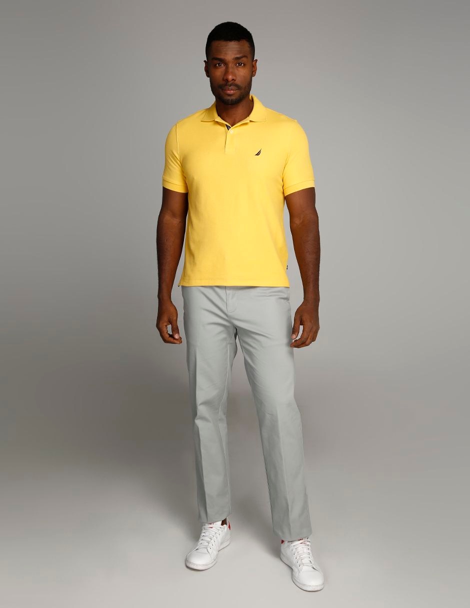 PLAYERA POLO NAUTICA K810, M, AMARILLO