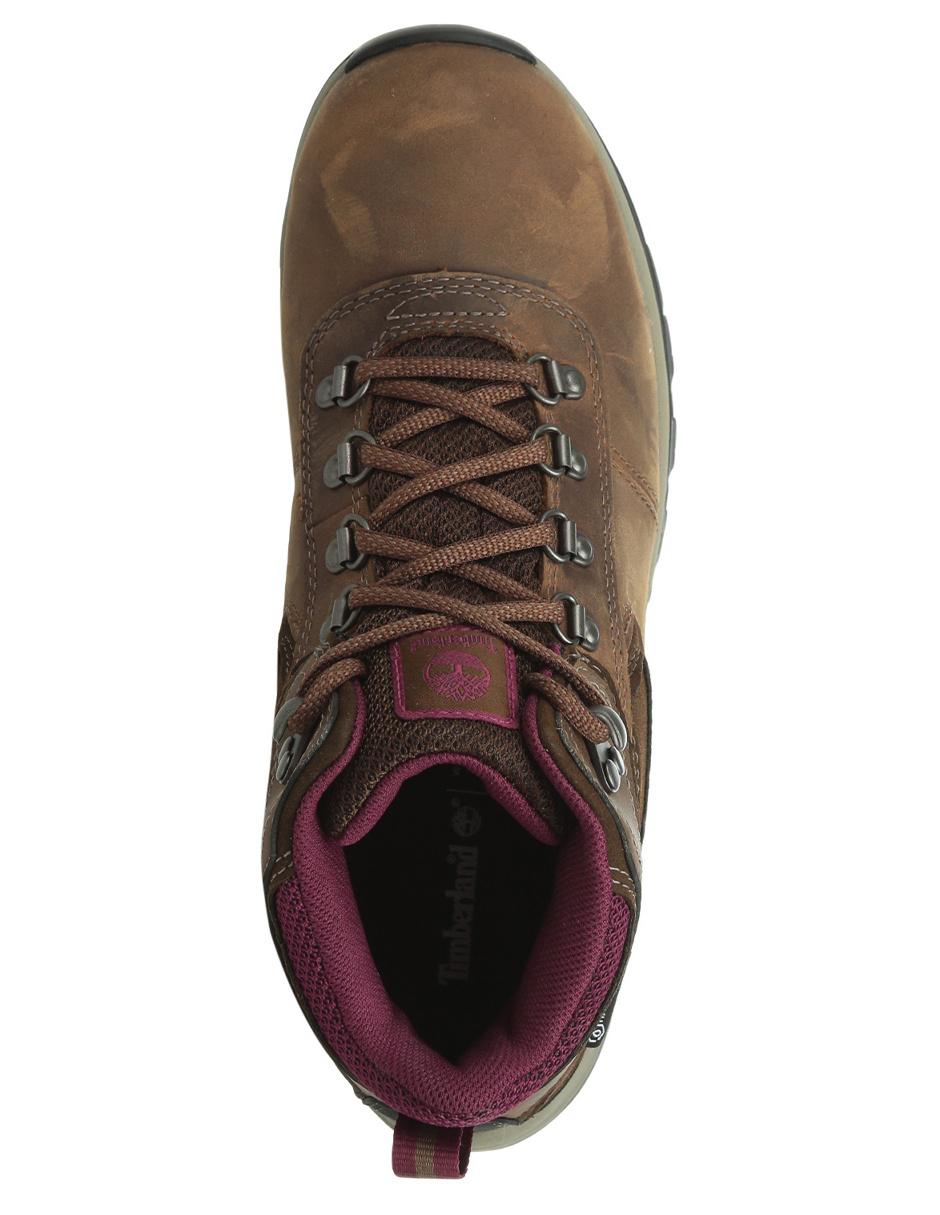 Bota al tobillo de piel para mujer 5