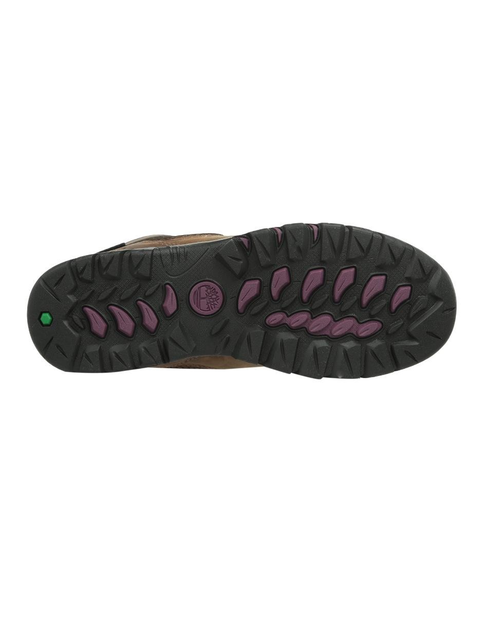 Bota al tobillo de piel para mujer 6