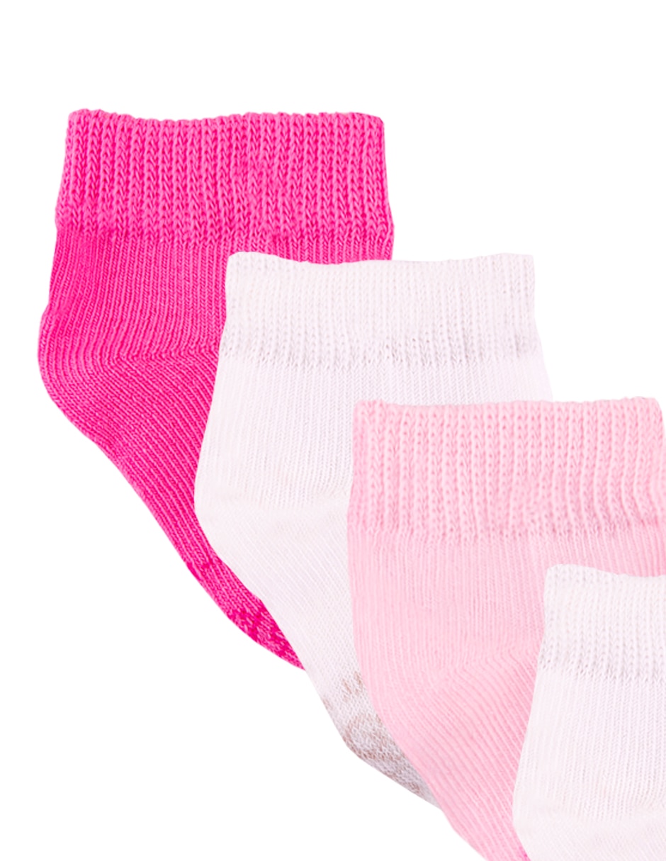 Set tin Baby Creysi Collection de algodón para bebé niña 4 pares