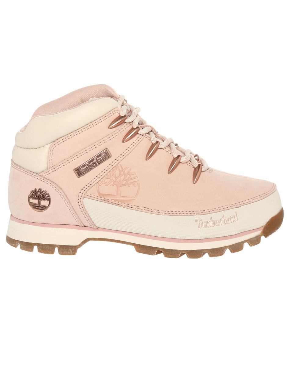 Bota arriba del tobillo de piel para mujer 2
