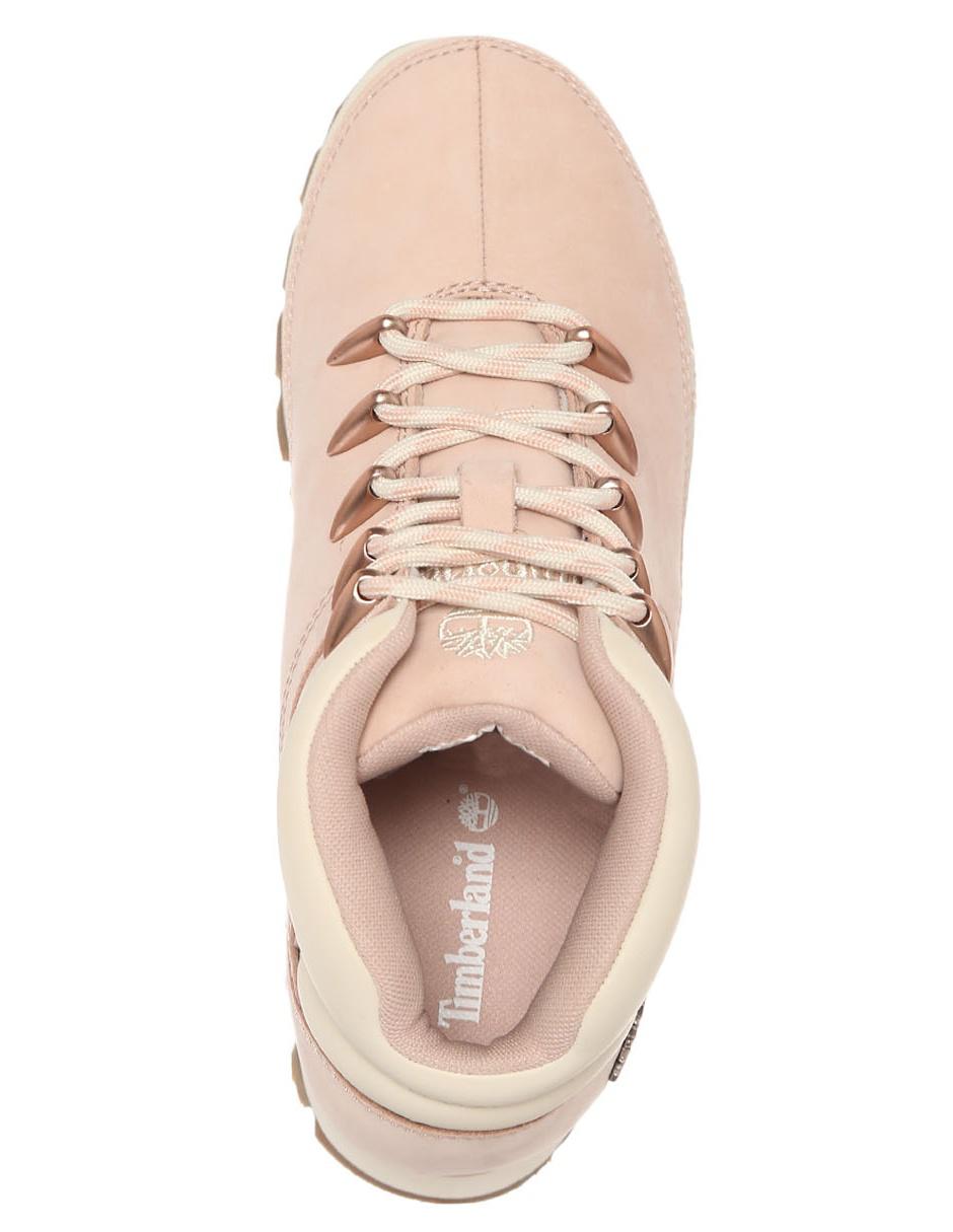 Bota arriba del tobillo de piel para mujer 5