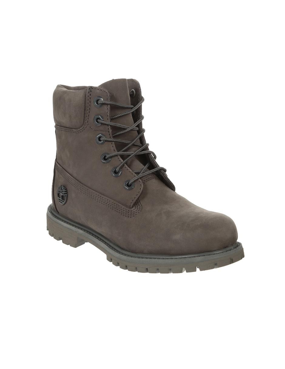 Bota al tobillo de piel para mujer
