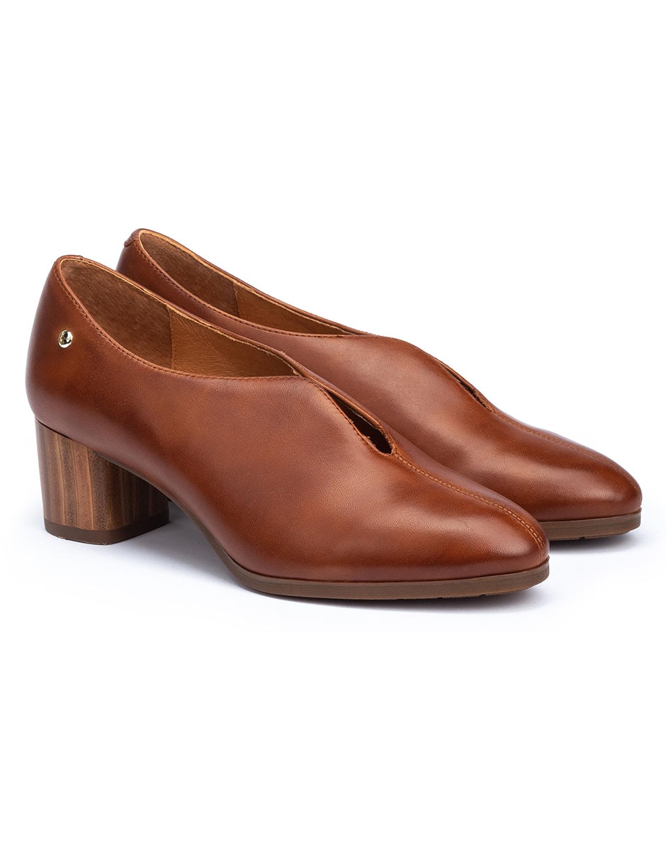 Zapato calafat de piel para mujer 2