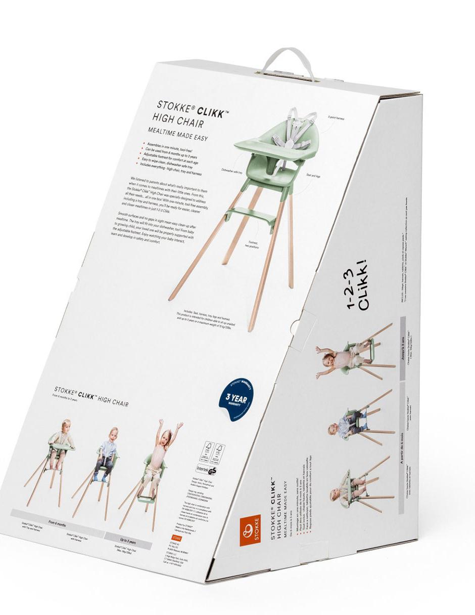 Silla alta Stokke Clikk