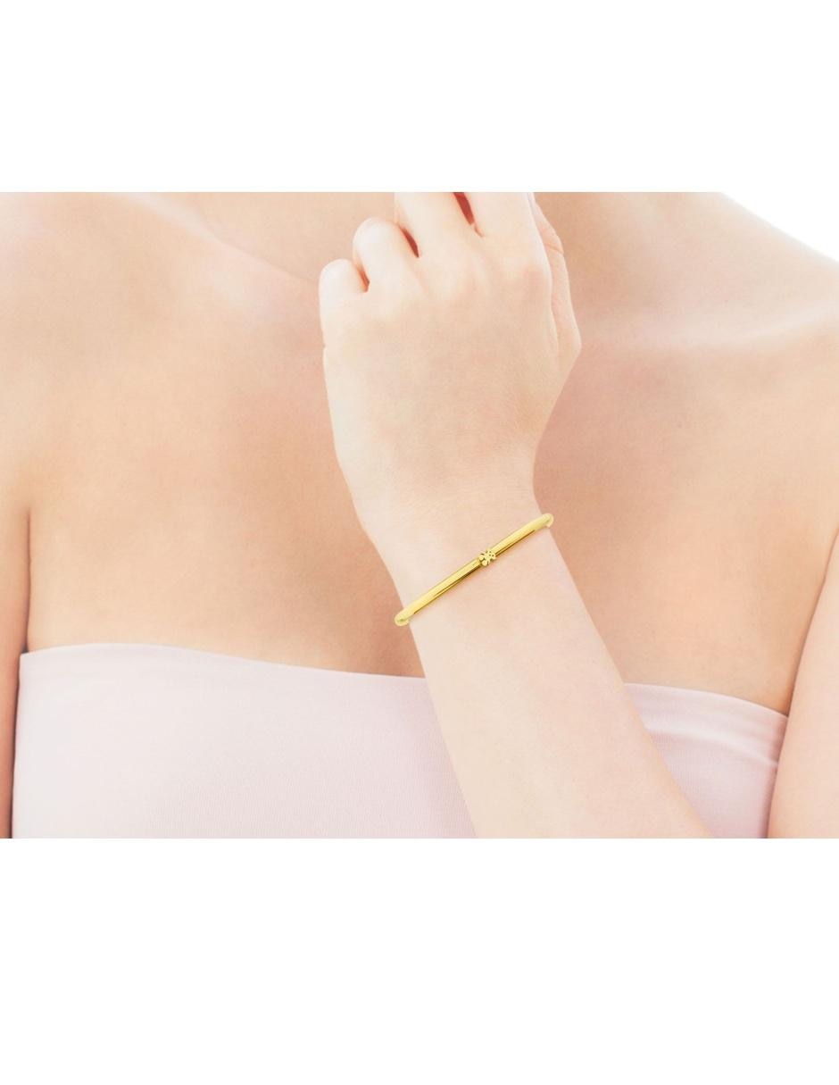 Brazalete Tous de plata p 925 Warm con acabado brillante