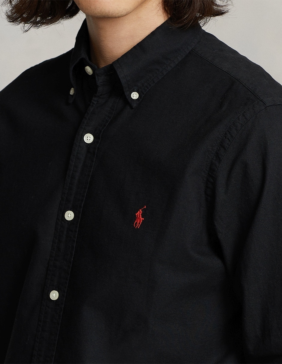 Camisa casual de algodón manga larga para hombre 3