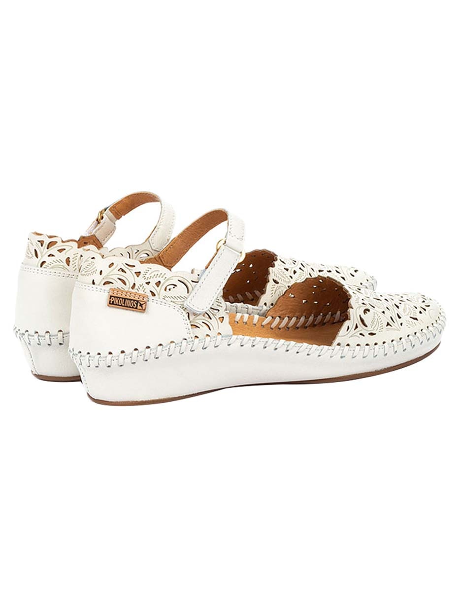 Zapato pikolinos de piel para mujer