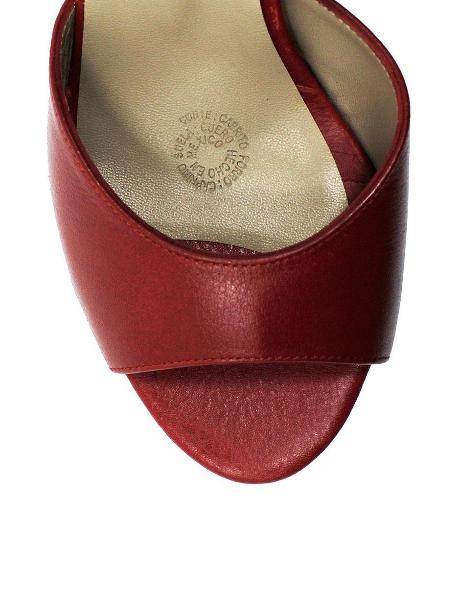 Zapatilla piel 4