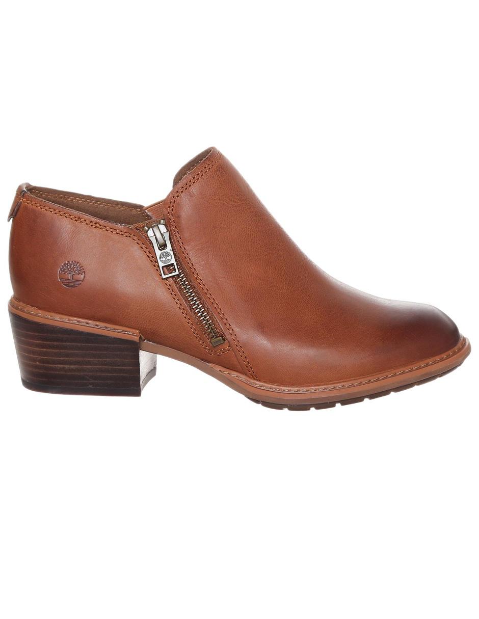Bota al tobillo de piel para mujer 2