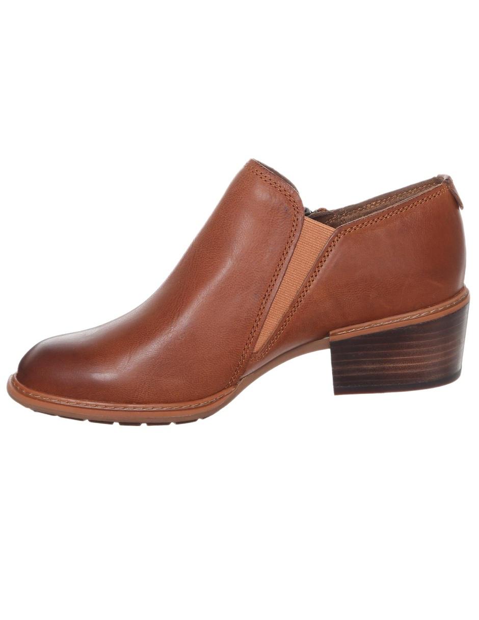 Bota al tobillo de piel para mujer 4