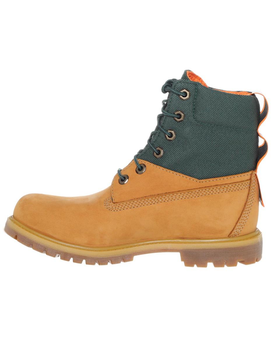 Bota al tobillo de piel para mujer 4