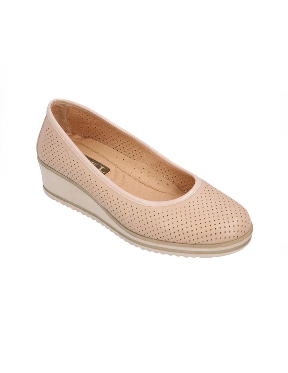 Balerina Manet de piel bovino para mujer