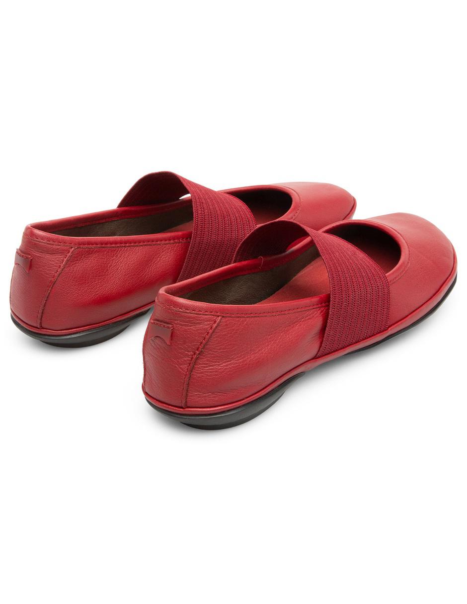 Balerinas Right de piel para mujer