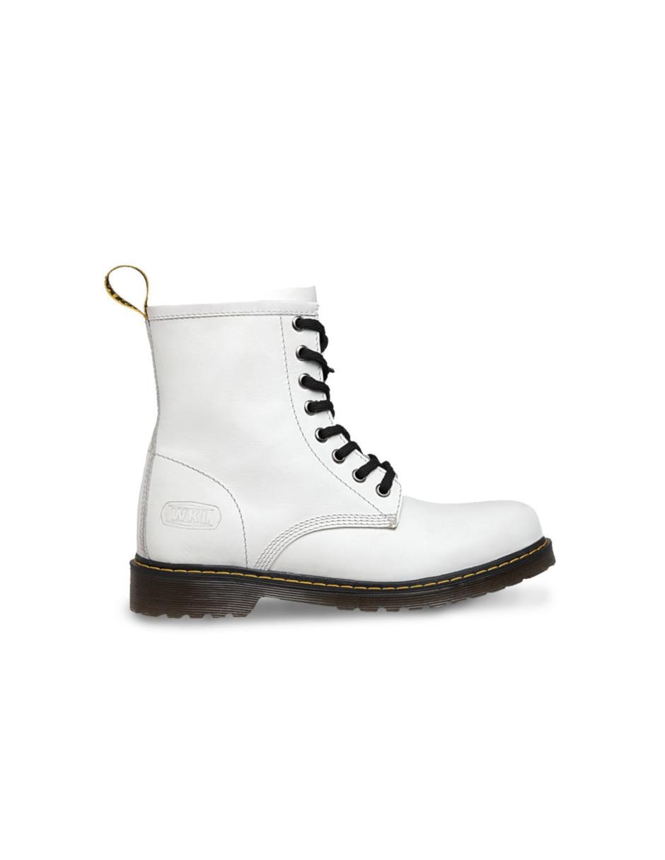 Bota al tobillo de piel para mujer 5