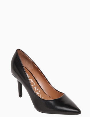 Zapatilla de piel calvin klein Zapatilla de piel calvin klein