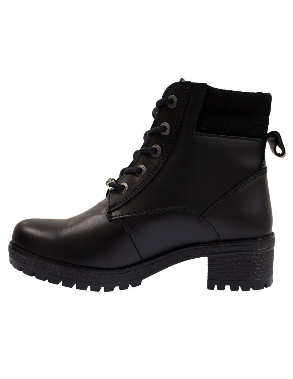 Bota al tobillo de piel para mujer 3