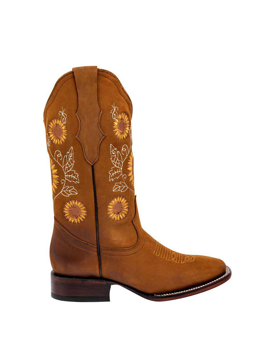 Bota media pierna para mujer