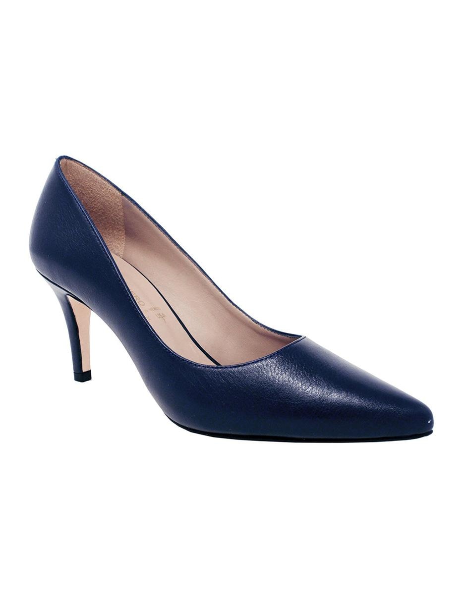 Zapatilla piel