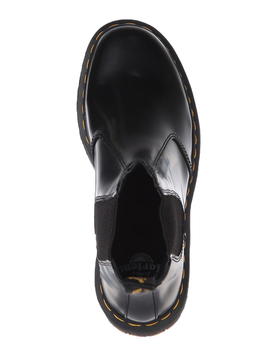 Bota arriba del tobillo Dr. Martens de piel para mujer