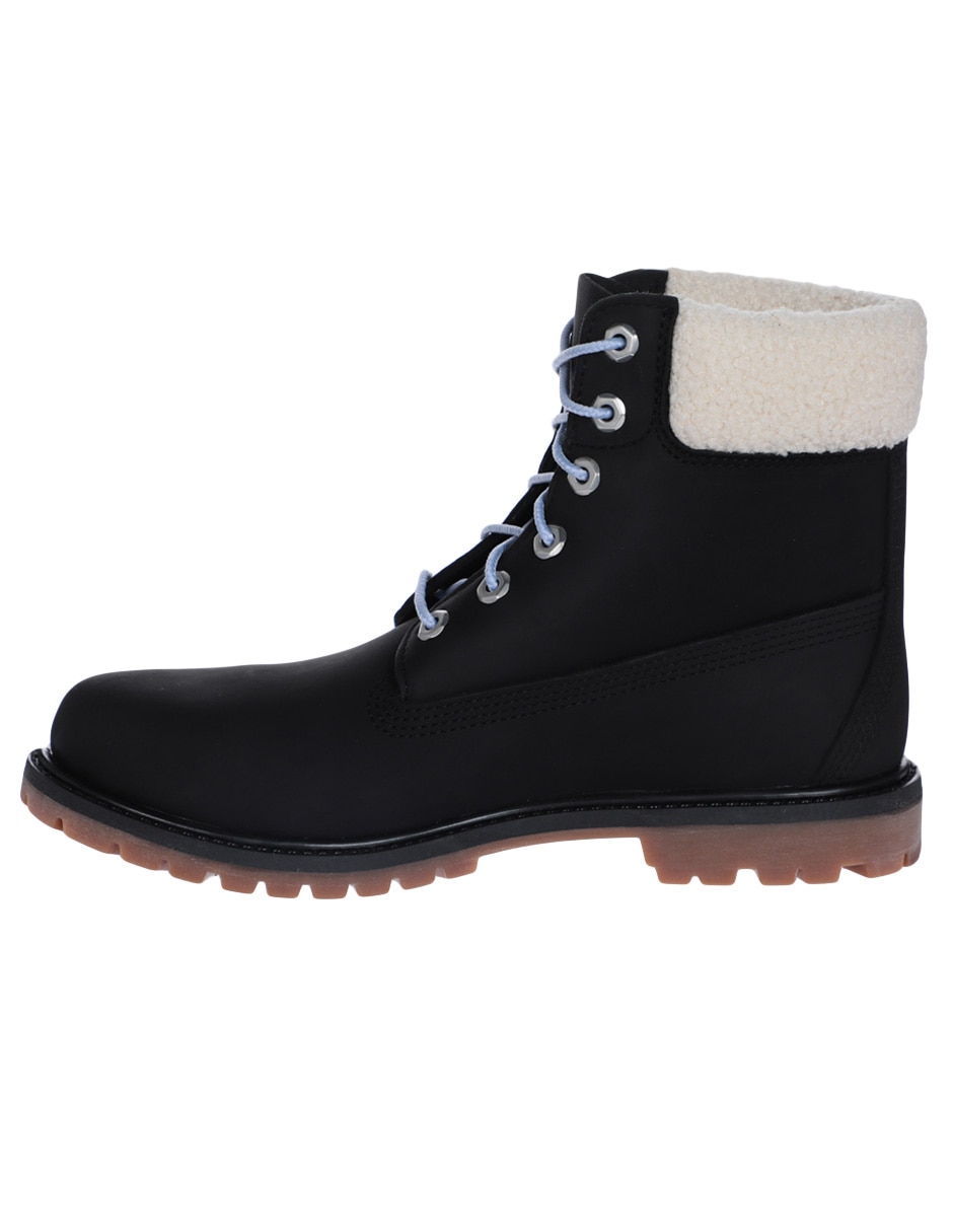 Bota al tobillo de piel para mujer 4
