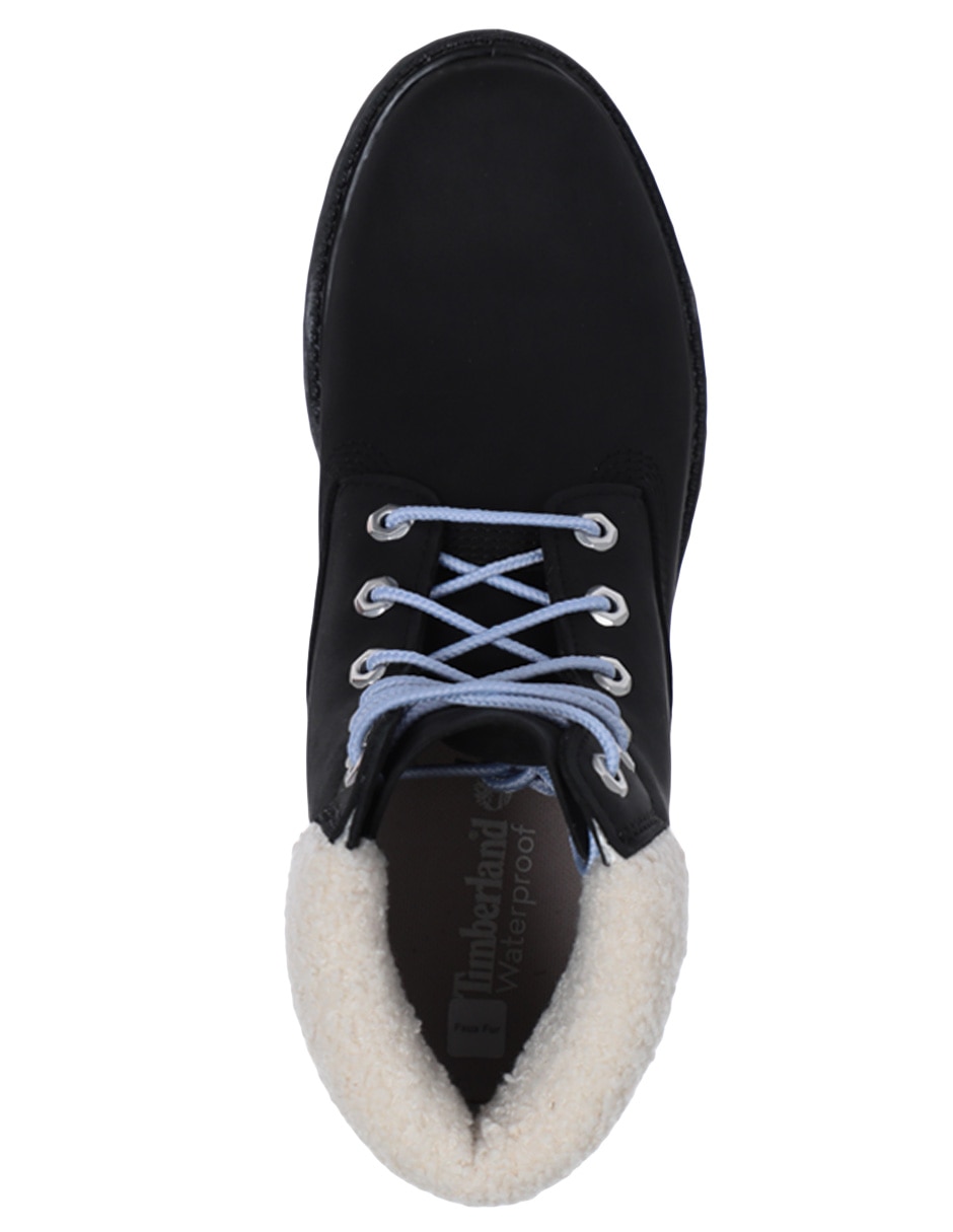 Bota al tobillo de piel para mujer 5