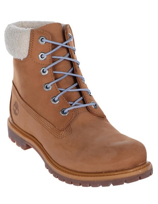 Bota al tobillo de piel para mujer Bota al tobillo de piel para mujer