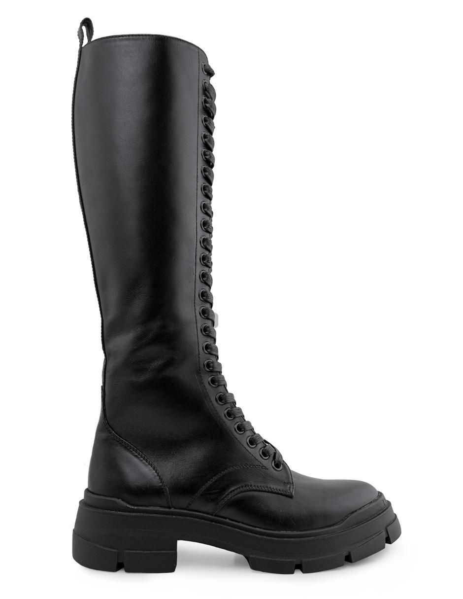Bota media pierna Bareilly de piel para mujer Bota media pierna Bareilly de piel para mujer