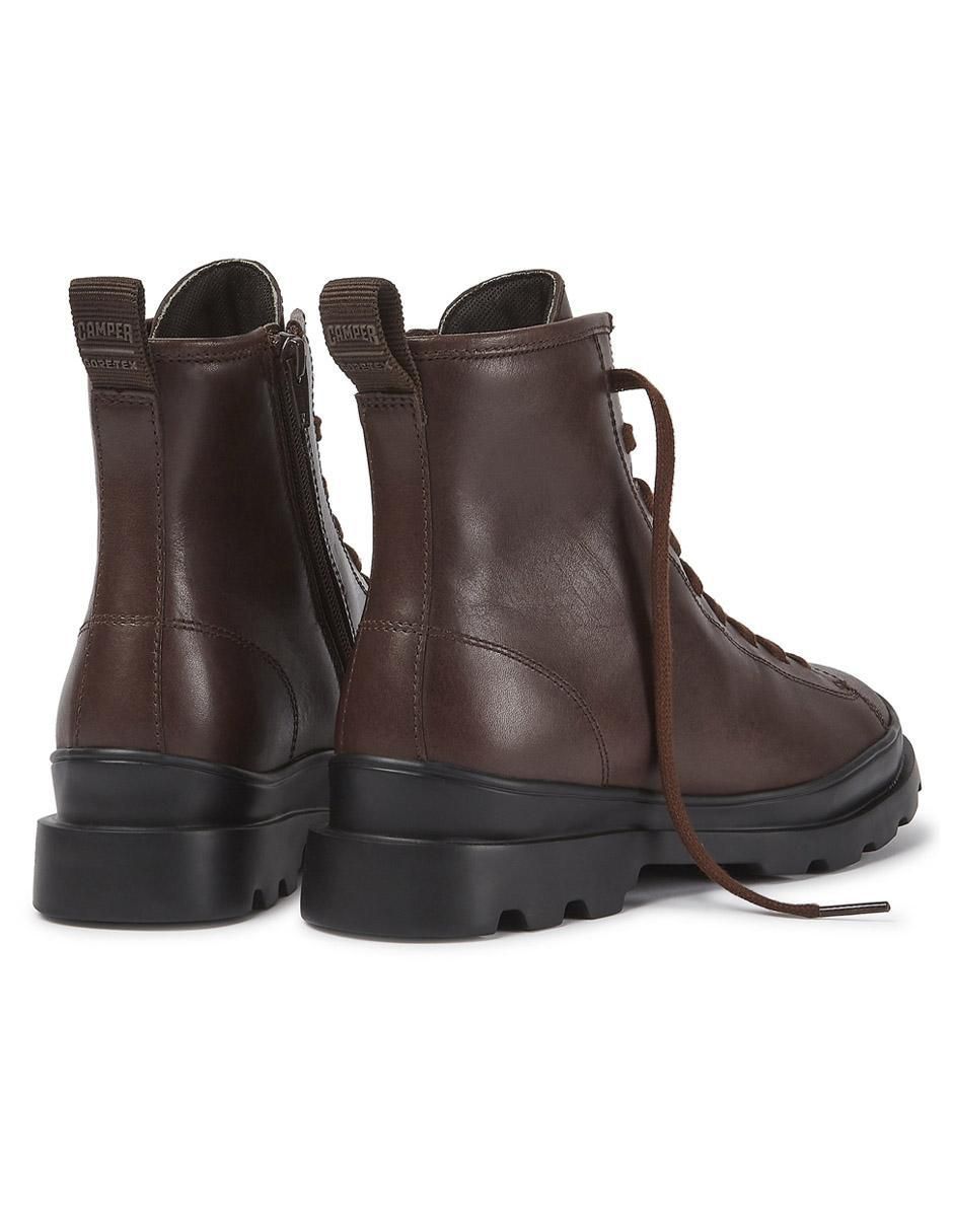Bota al tobillo de piel para mujer
