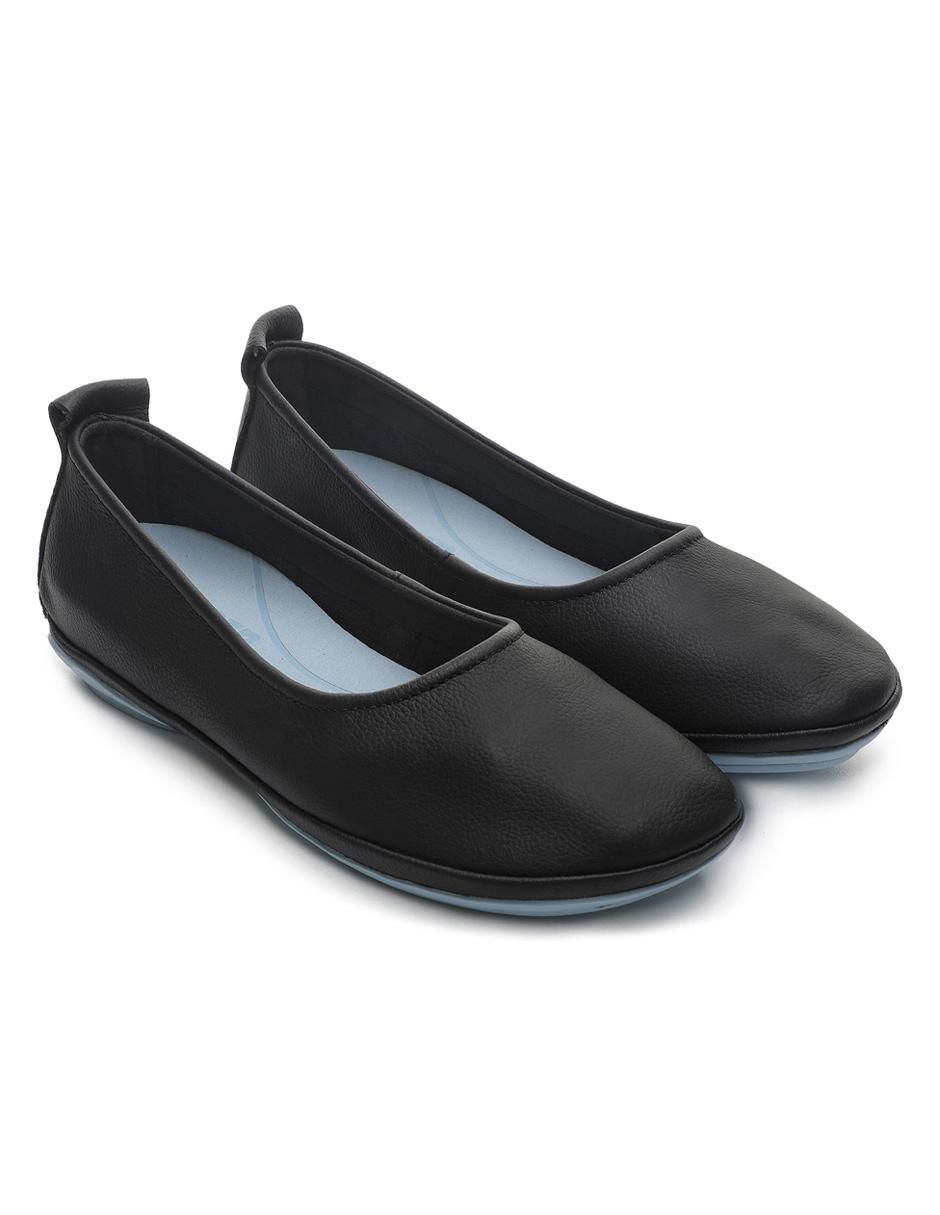 Balerinas Right de piel para mujer