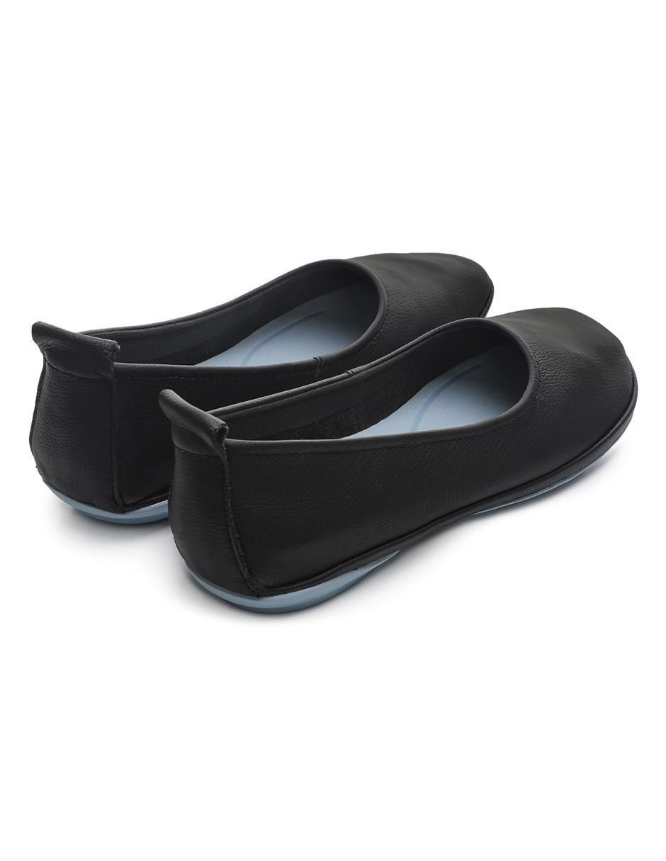 Balerinas Right de piel para mujer