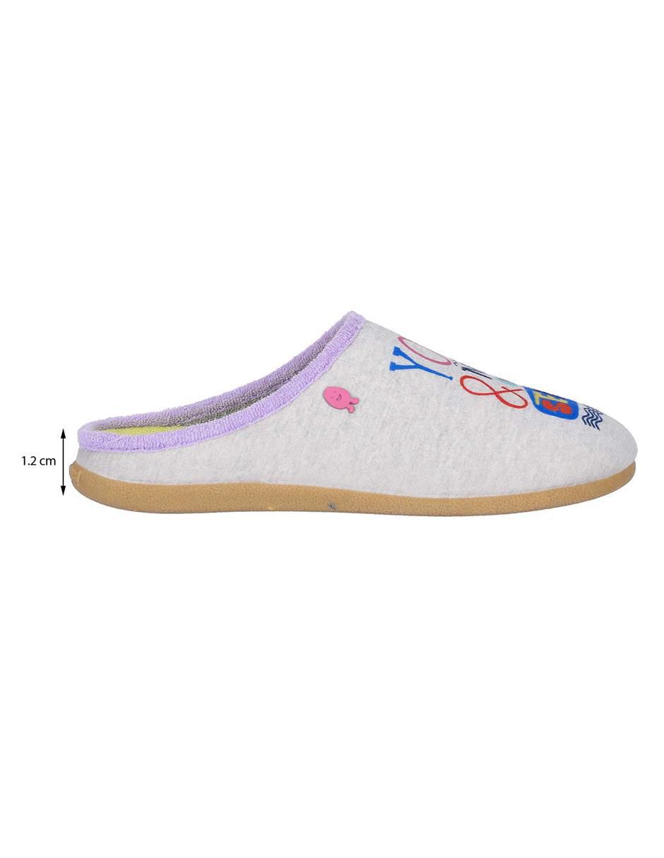 Pantufla para mujer