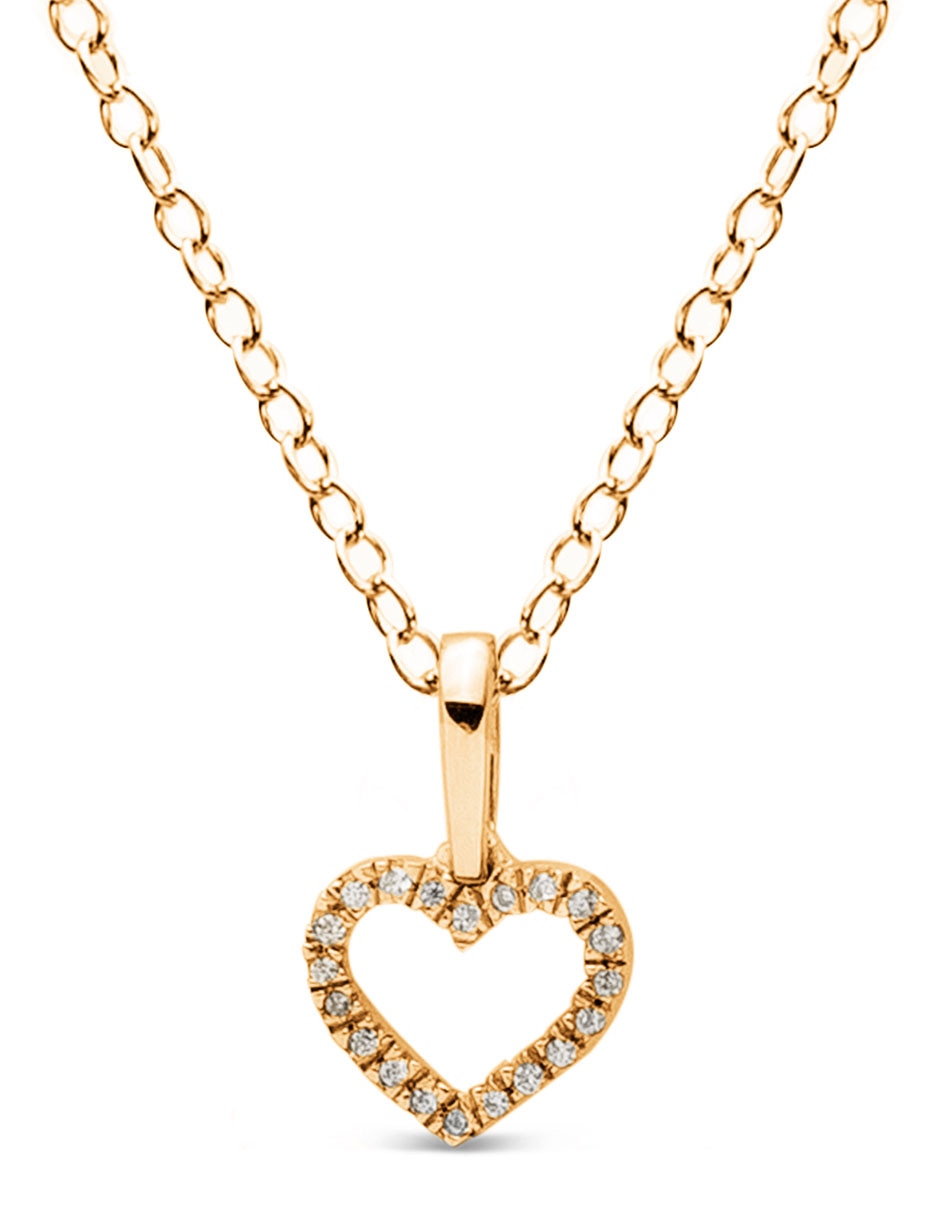 Collar de oro amarillo 14 K