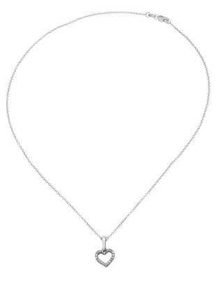 Collar Jayda de oro blanco 14 K