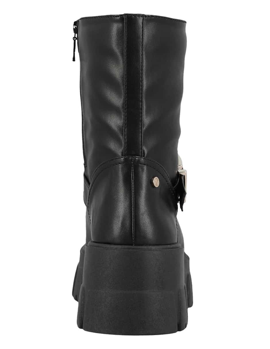 Bota al tobillo de piel para mujer 4