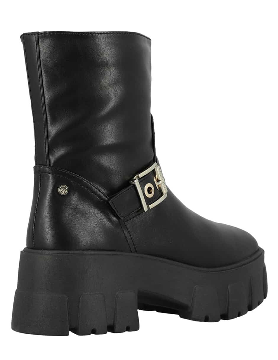 Bota al tobillo de piel para mujer 5
