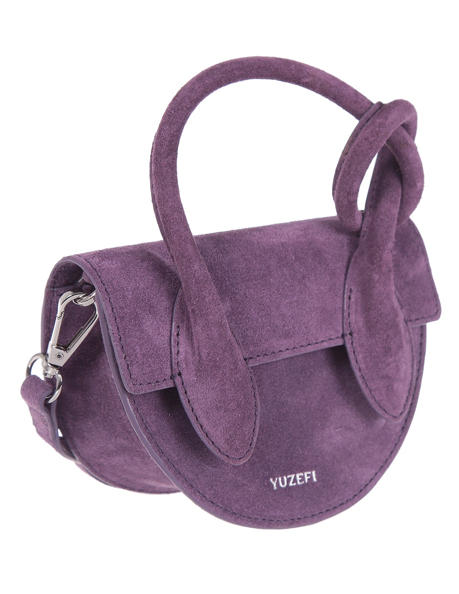 Bolsa crossbody de gamuza para mujer 5