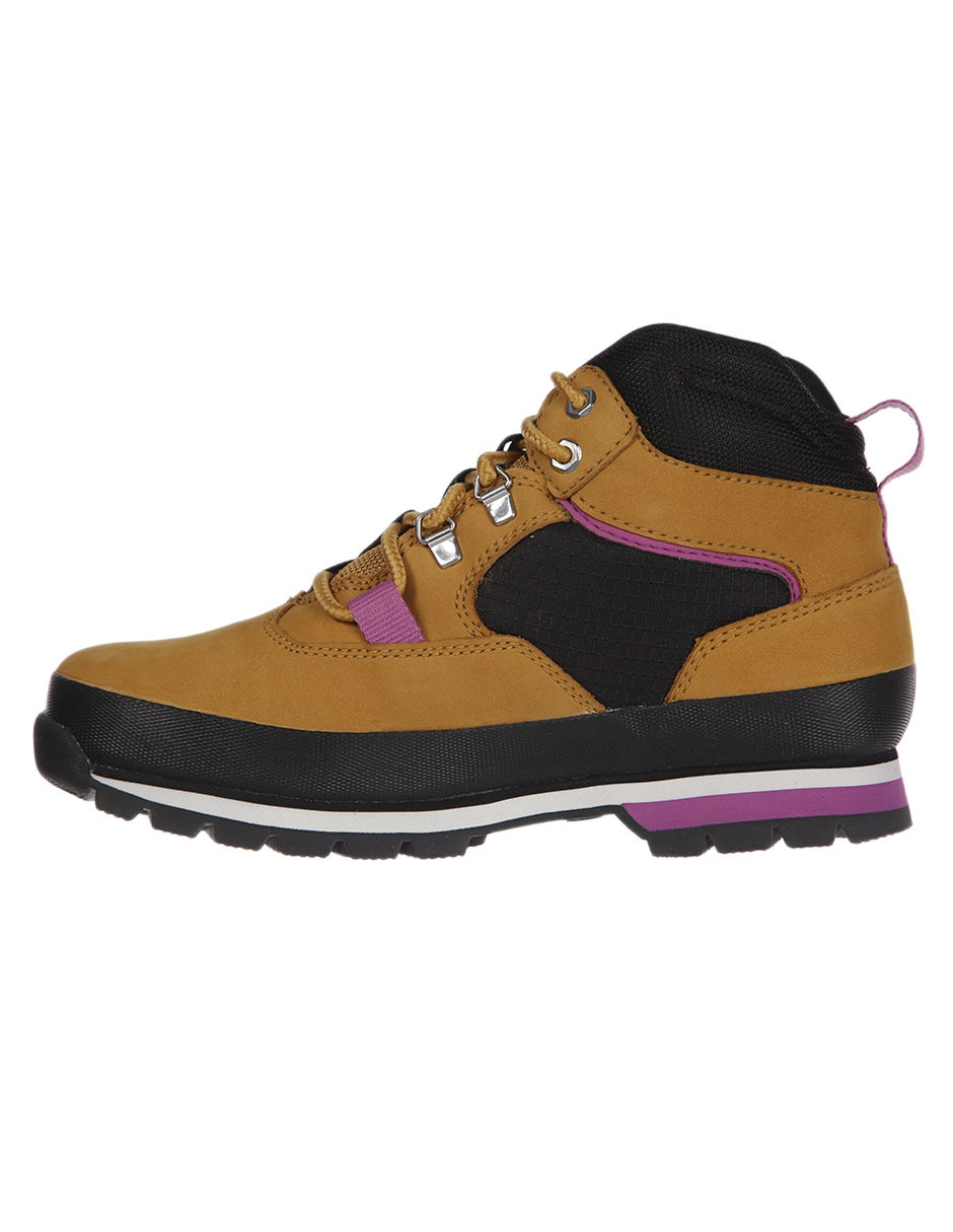 Bota al tobillo de piel para mujer 4