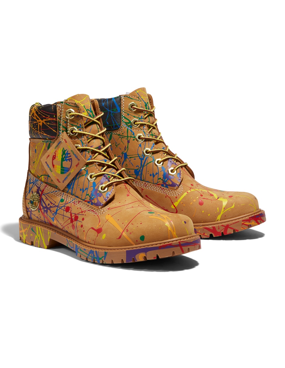 Bota arriba del tobillo de piel para mujer 4