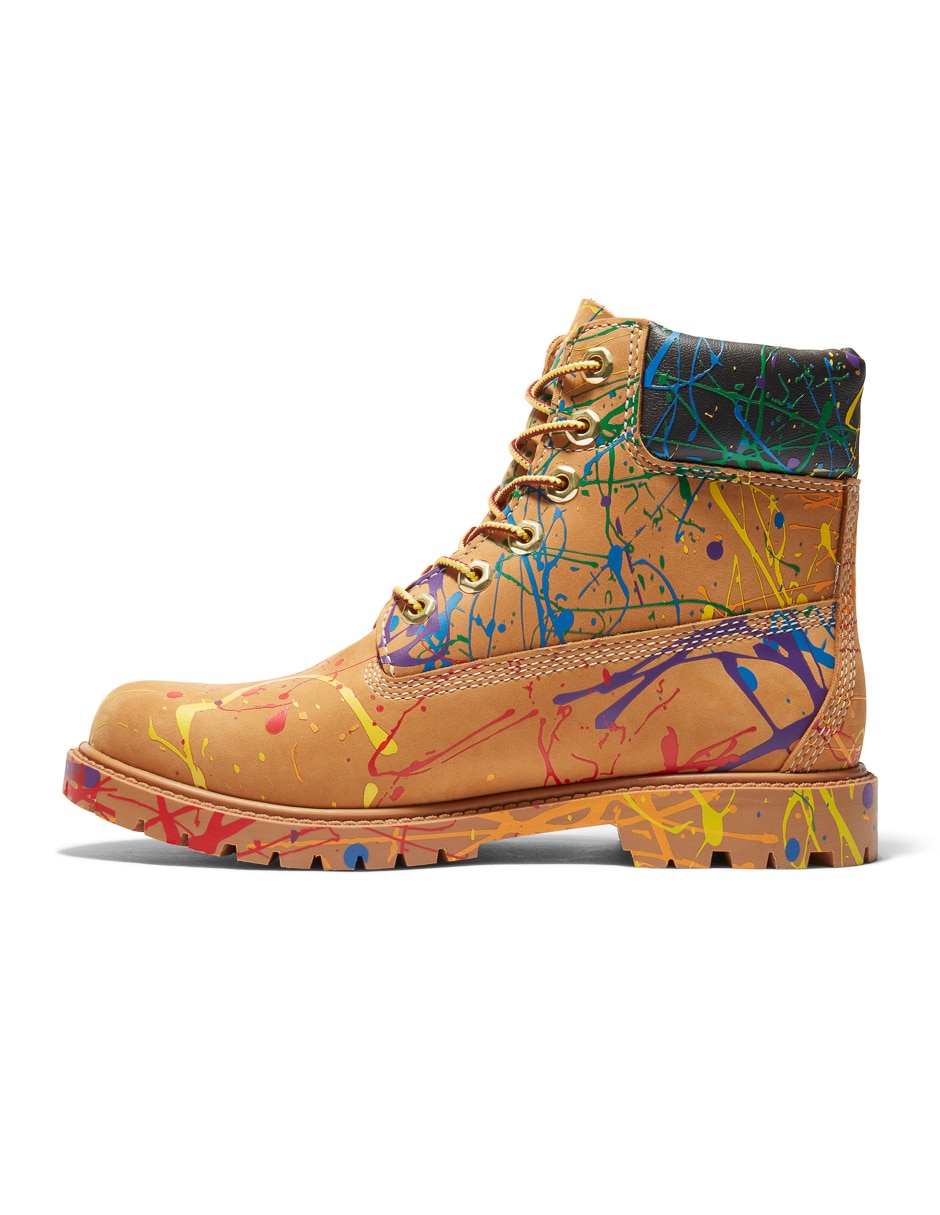 Bota arriba del tobillo de piel para mujer 6