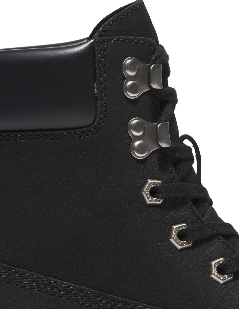 Bota arriba del tobillo de piel para mujer 4