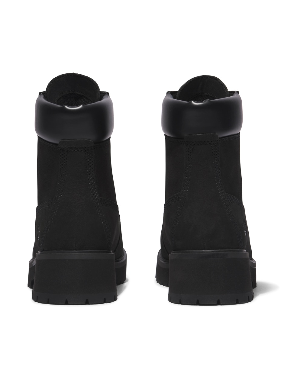 Bota arriba del tobillo de piel para mujer 5