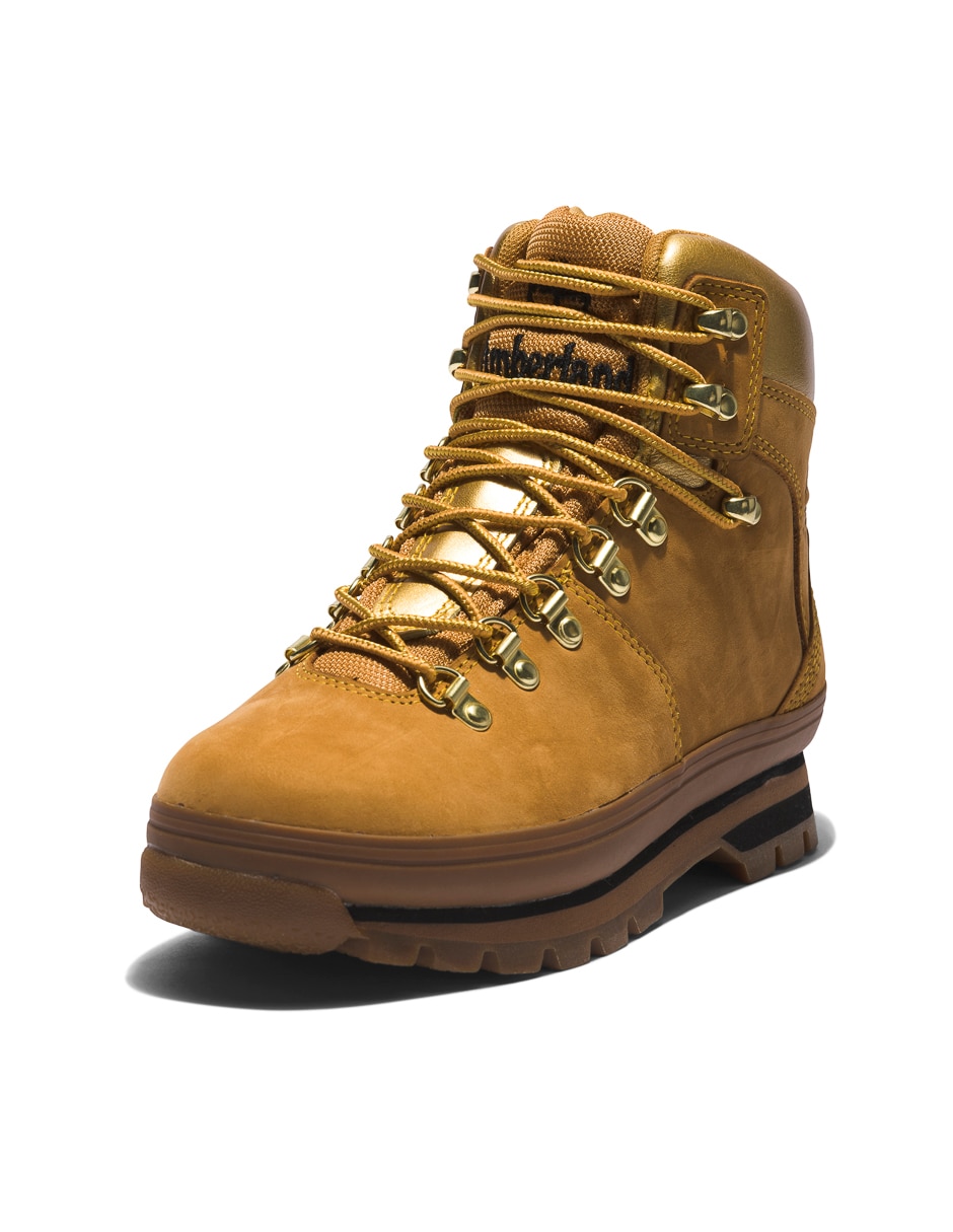 Bota arriba del tobillo de piel para mujer 6